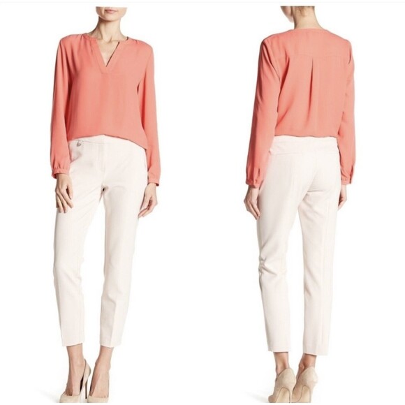 Adrianna Papell Pants Nude Career Work Dress Business 12 - Picture 1 of 12